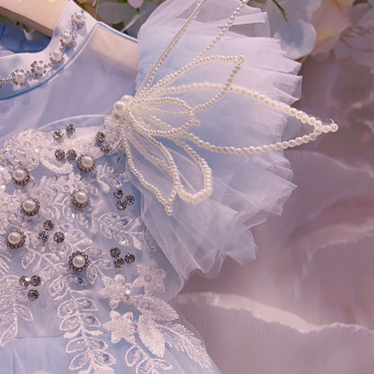 Girl Princess Foreign Style Dress Piano