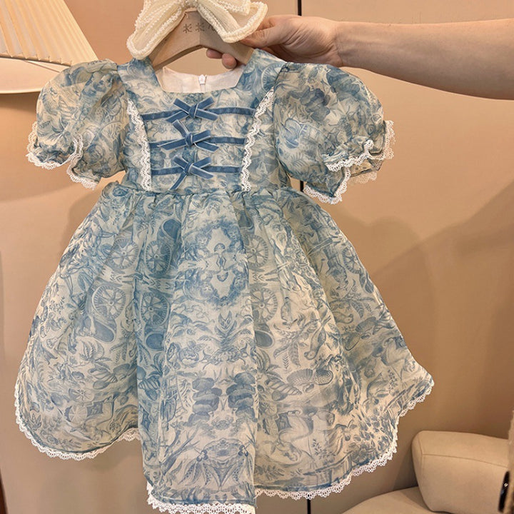 Fashion Girl Lolita Skirt Foreign Style Dress