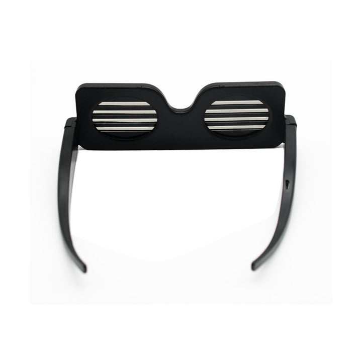 Led luminous glasses new holiday multi-function display glasses