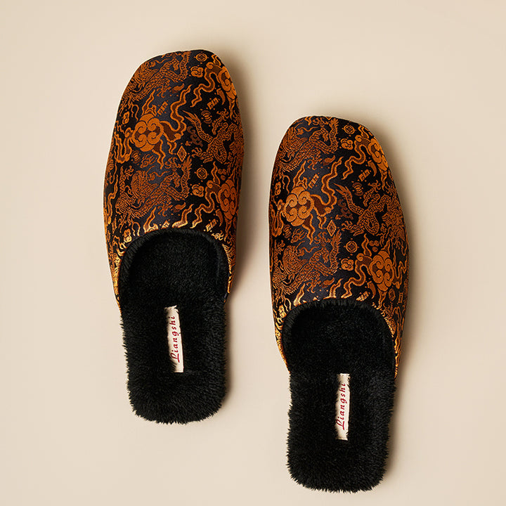 Ethnic Embroidered Warm Shoes for Women - Stylish & Comfortable, Sizes 36-45