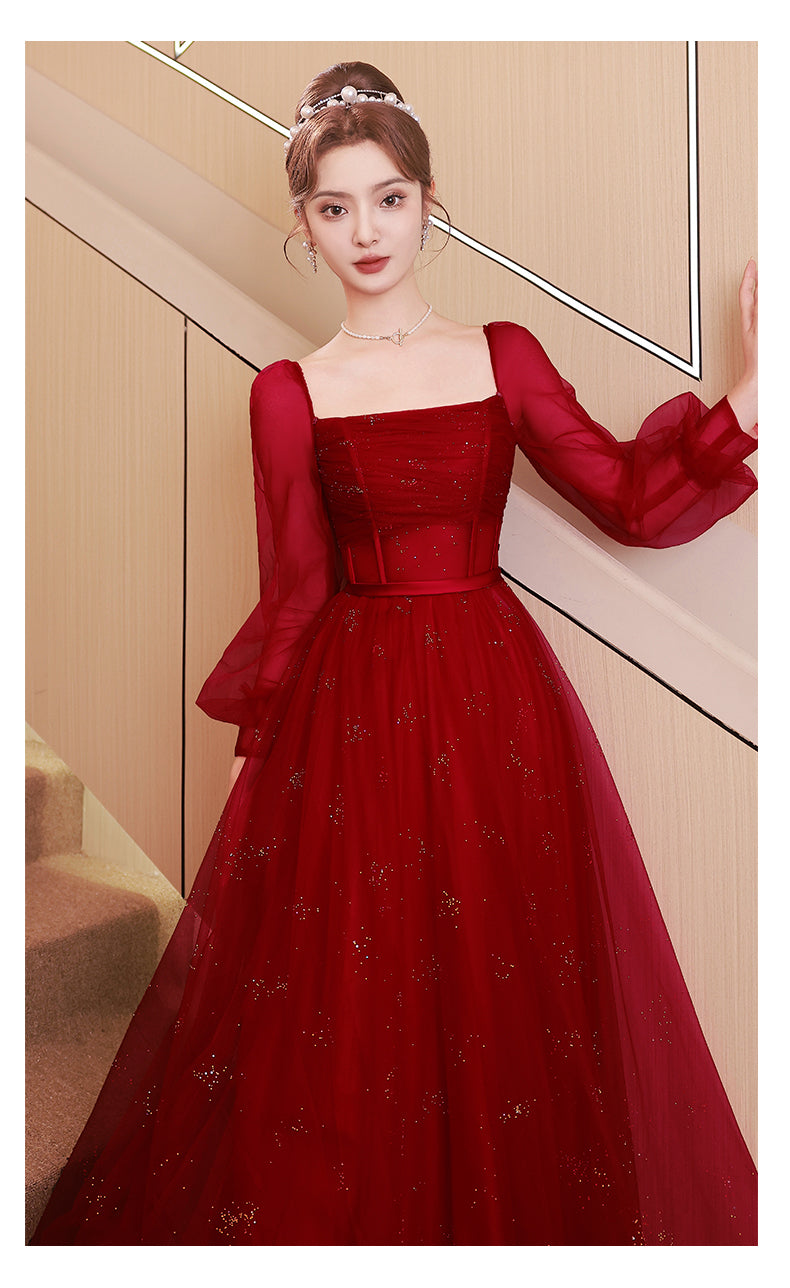 Red Evening Dress For Women - JOcaste