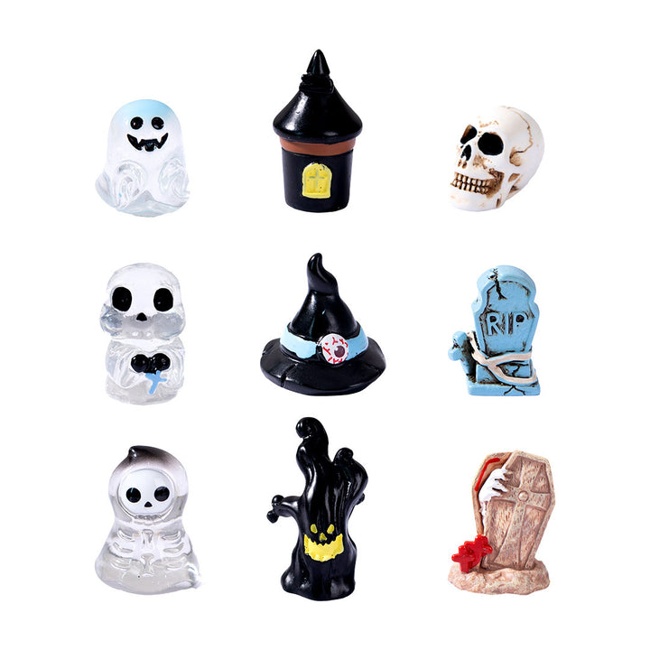 Micro Landscape Halloween Crystal Ball Decorations