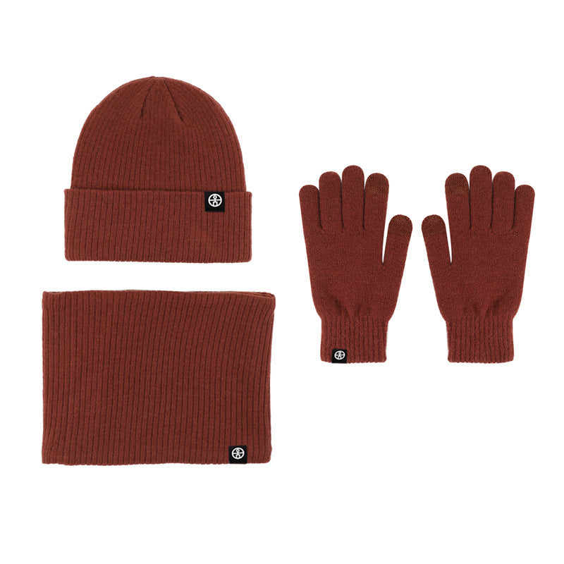 3-Piece Winter Alpaca Fleece Set – Hat, Scarf & Gloves