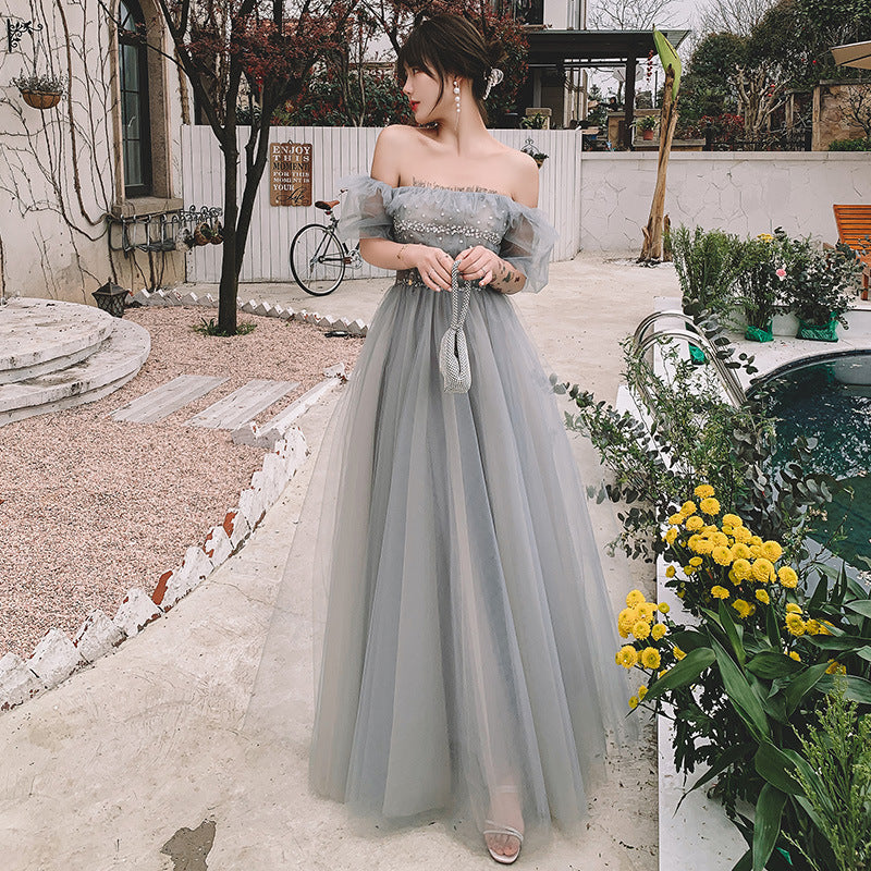 Dresses And Skirts Are Light And Extravagant Small  High-end Banquet Temperament Fairy Famous Ladies - JOcaste