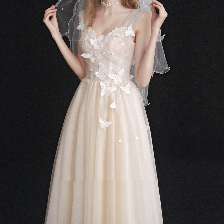 Bridesmaid Gauze Dress Toast Dinner Annual Meeting - JOcaste
