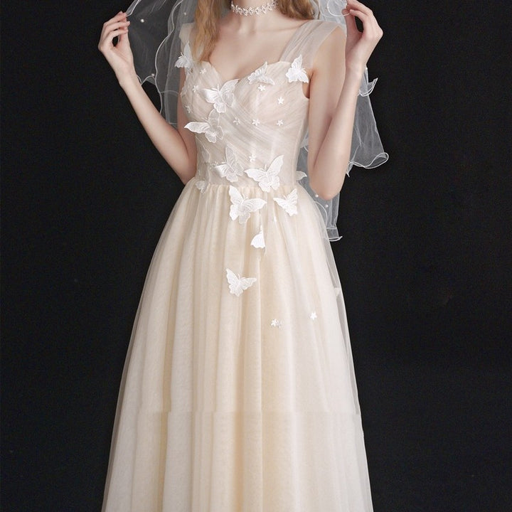 Bridesmaid Gauze Dress Toast Dinner Annual Meeting - JOcaste
