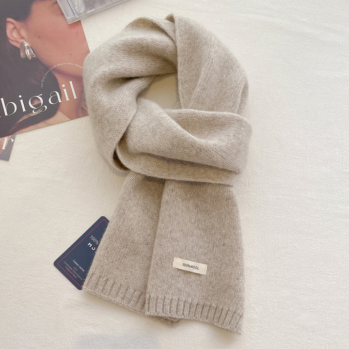 Tie-Dye Wool Scarf – Warm & Stylish for Winter