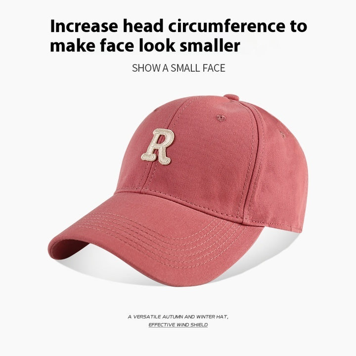 65cm Big Head Circumference Baseball Cap Female Face Little Wild
