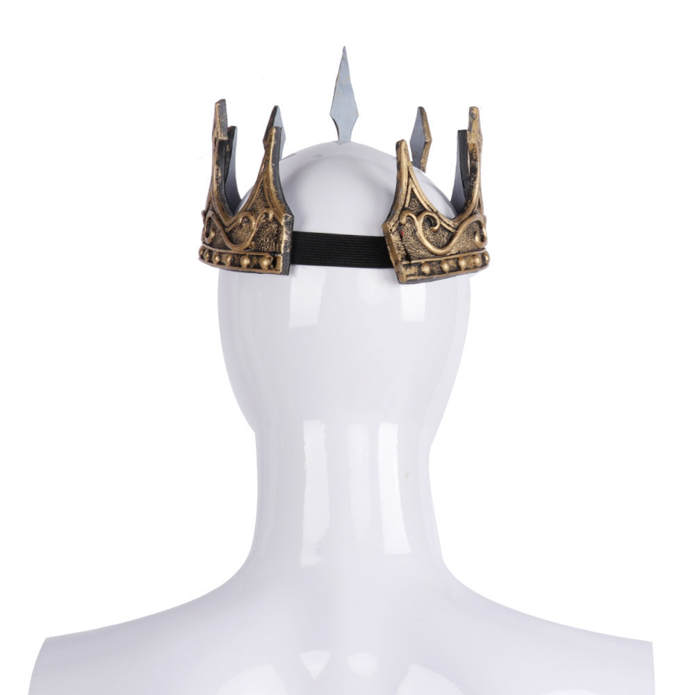 King's Crown Headdress Stage Performance Props