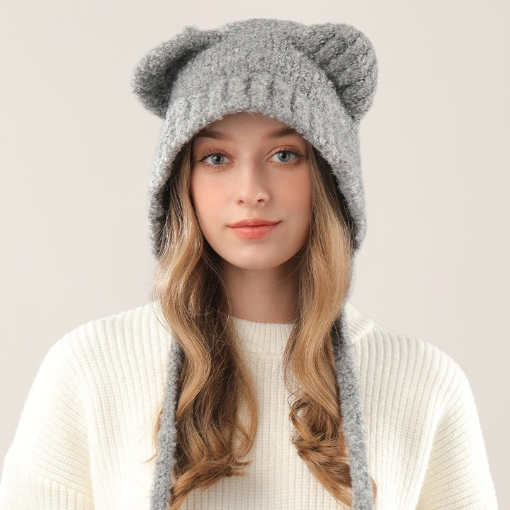 Elegant Dome Crown Winter Hat – Free Size, Warm and Stylish