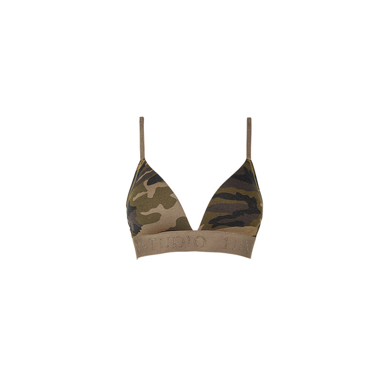 Daily Hot Girl Comfortable Removable Chest Pad No Steel Outer Wear Sports Bra