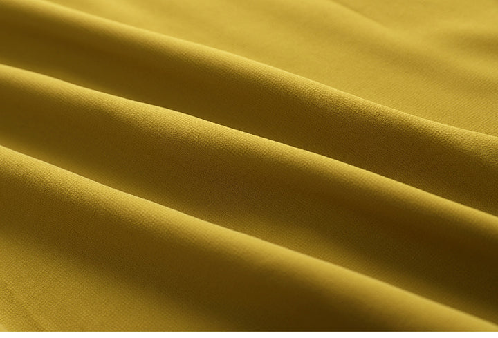 Embroidery Covers The Stomach And Shows Thin A-line Skirt