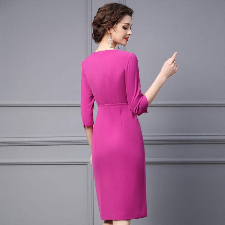 Reduced Age Waist Slim Wrap Hip Skirt
