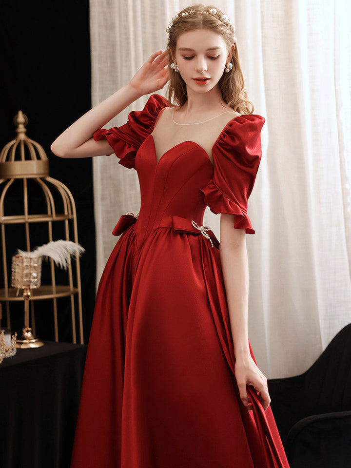 Princess Skirt Engagement Banquet Temperament Full Dress - JOcaste
