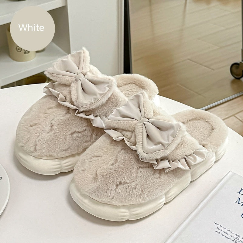 Cartoon Plush Winter Slippers - Warm & Cozy Unisex Indoor Shoes