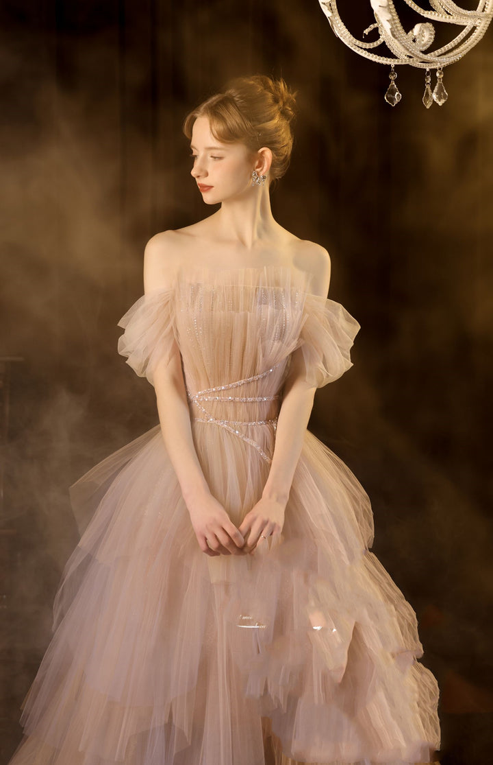 Evening Dress Salute Wine Dress Light Luxury Small - JOcaste