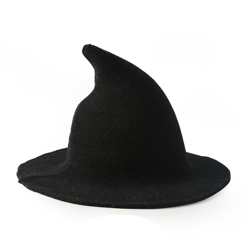 European And American Halloween Wool Wizard Hat - JOcaste