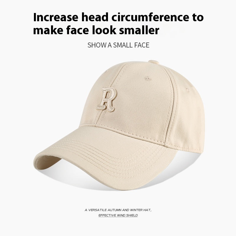 65cm Big Head Circumference Baseball Cap Female Face Little Wild