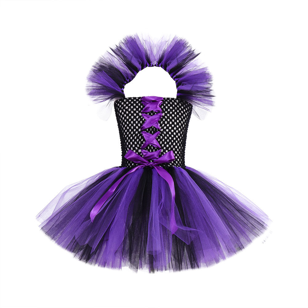 Children's Holiday Party Performance Costume Cosplay Witch Masquerade