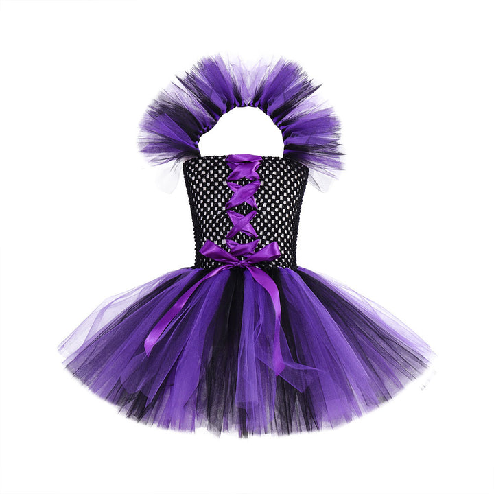 Children's Holiday Party Performance Costume Cosplay Witch Masquerade