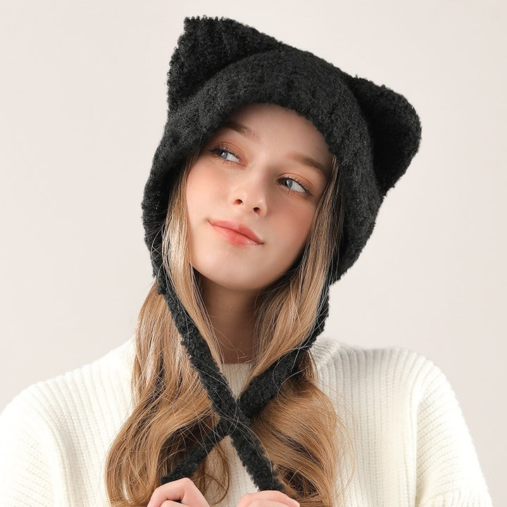 Elegant Dome Crown Winter Hat – Free Size, Warm and Stylish