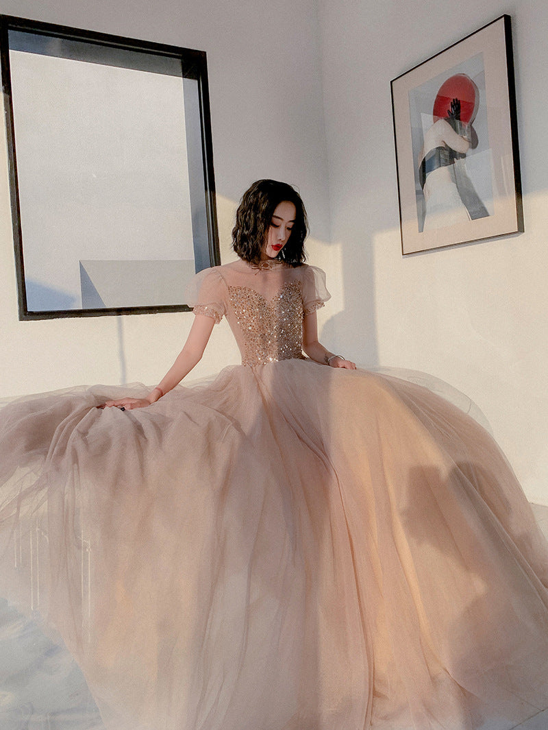 Wedding Dress For Banquet Annual Meeting Performance - JOcaste