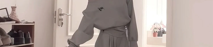 Sports Casual Waist Tight Top Waist Slant Shoulder Suit