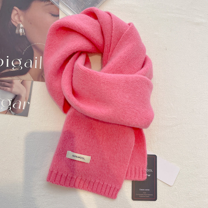 Tie-Dye Wool Scarf – Warm & Stylish for Winter