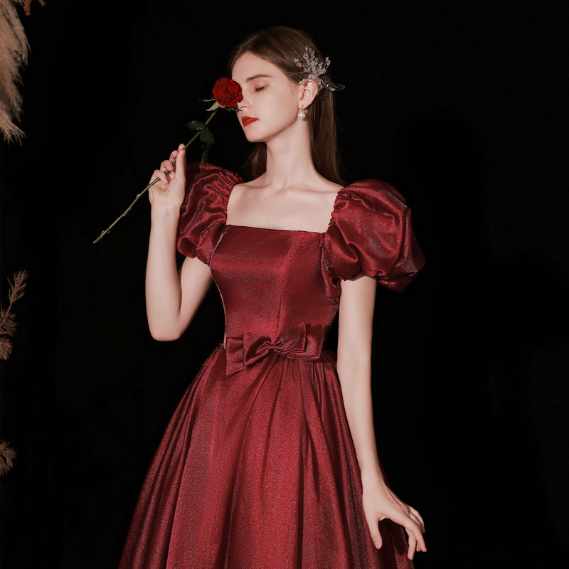 New Spring Temperament Engagement Long Dress - JOcaste