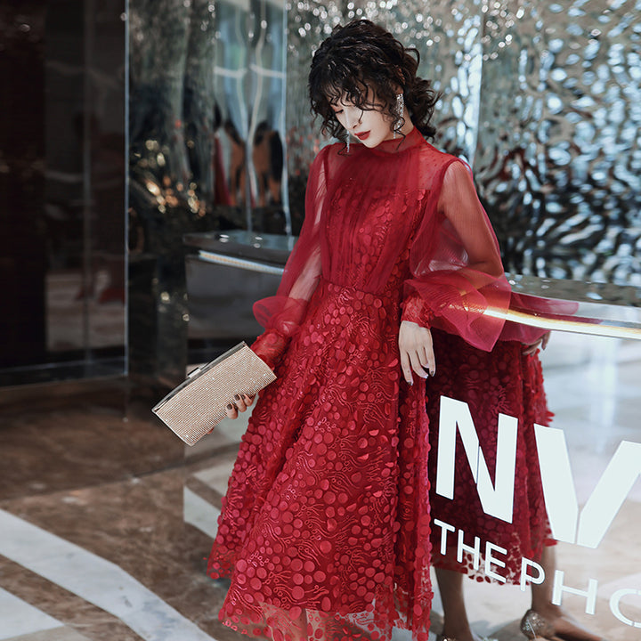 Evening Dress Toast Dress Banquet Temperament - JOcaste