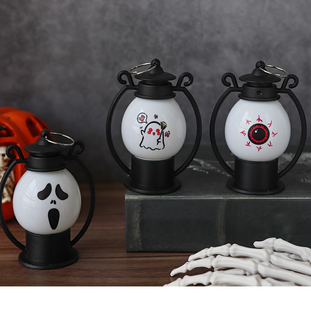 Halloween Portable Pumpkin Lamp Decorative Ornaments Barn Lantern