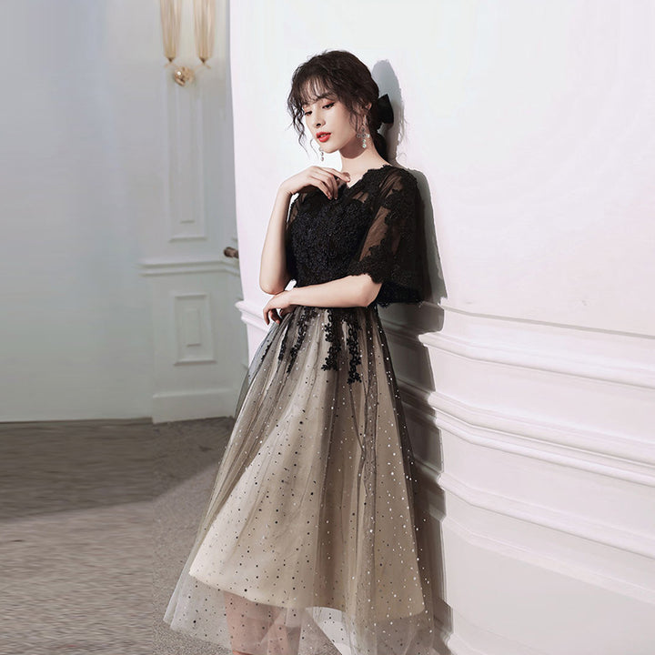 Temperament Covers The Belly And Looks Thin You Can Wear The Host Dress - JOcaste