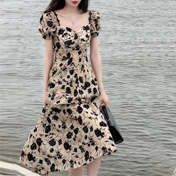 Fashion Personalized Floral Dress Women