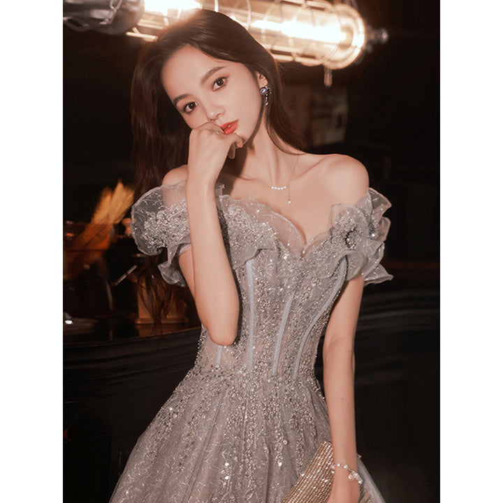 French Banquet Temperament Advanced Sense Dress