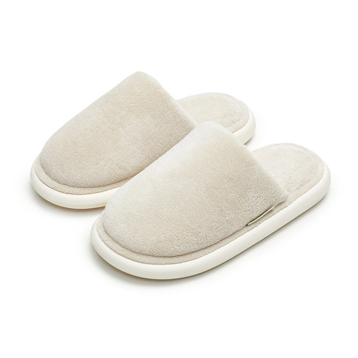 Candy Color Suede Slippers for Couples - Comfortable & Stylish EVA Sole