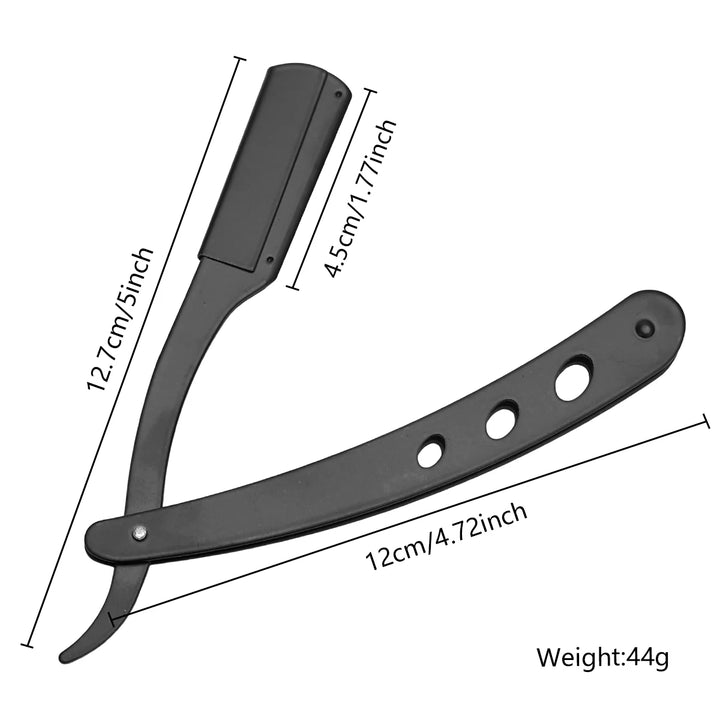 Pro Barber Straight Razor Barbershop Classical Manual Folded Shaver Men Beard Shaving Knife Salon Home Hair Removal Tools Supply