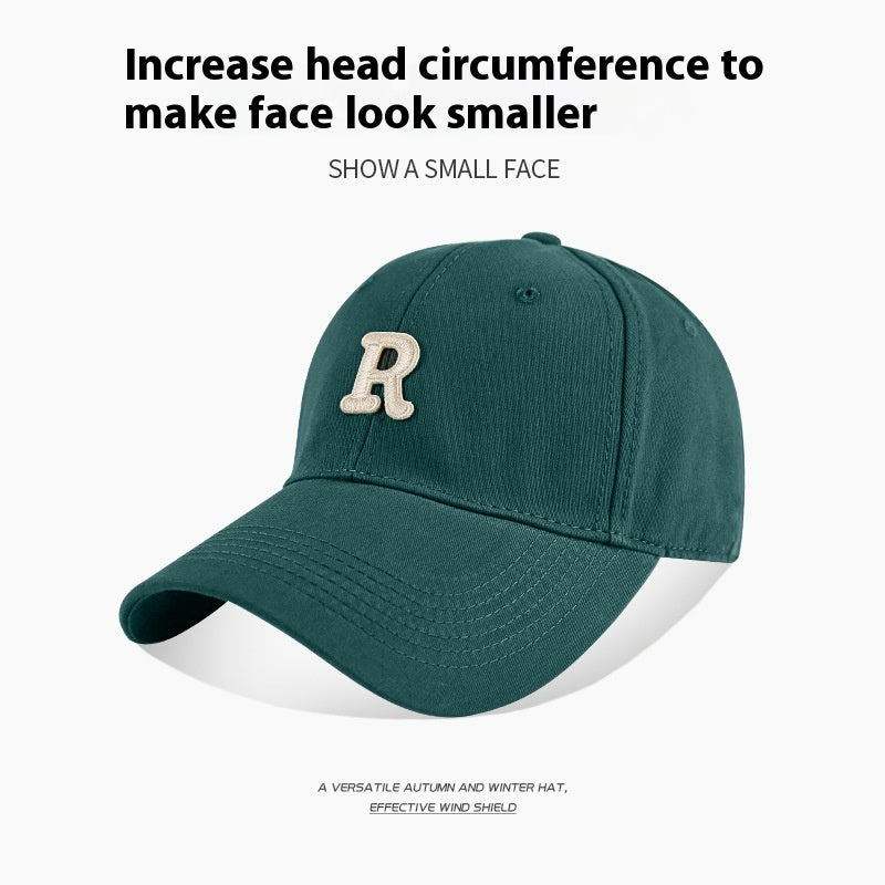 65cm Big Head Circumference Baseball Cap Female Face Little Wild
