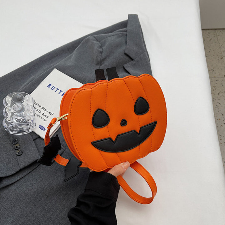 Halloween Bags Funny Pumpkin Cartoon Shoulder Crossbody Bag