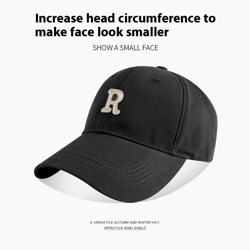 65cm Big Head Circumference Baseball Cap Female Face Little Wild