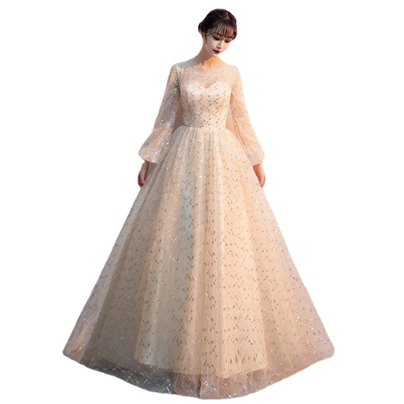Fat Sister Cover Belly Long Dress - JOcaste
