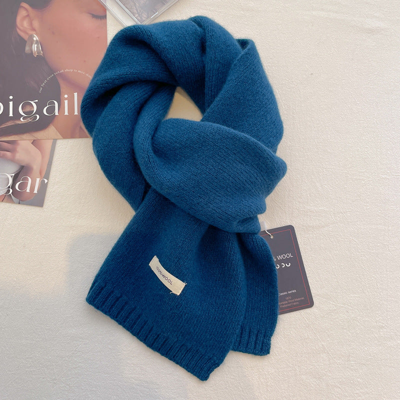 Tie-Dye Wool Scarf – Warm & Stylish for Winter