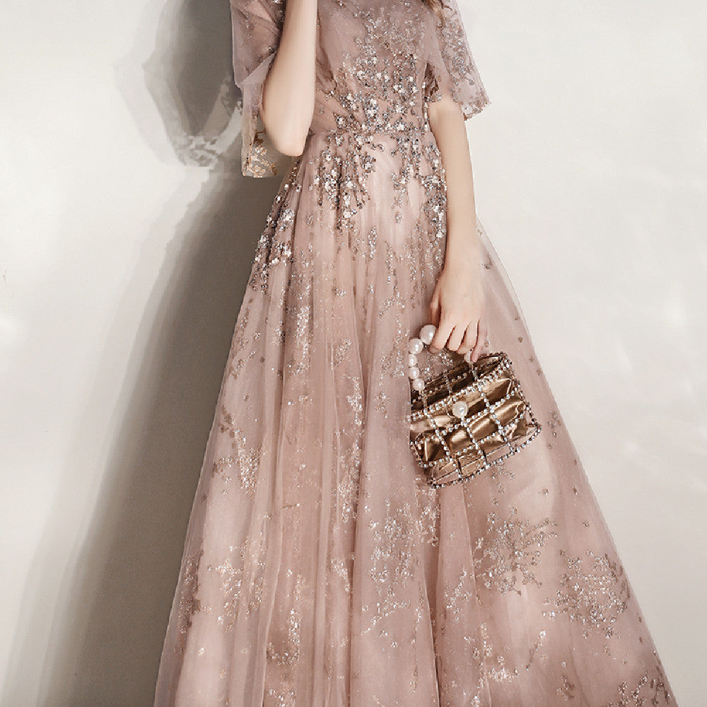 Stylish Banquet Temperament Elegant Dress - JOcaste