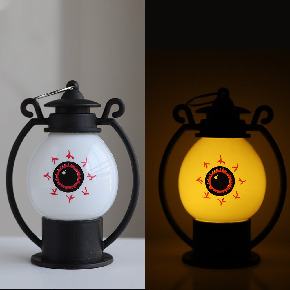 Halloween Portable Pumpkin Lamp Decorative Ornaments Barn Lantern