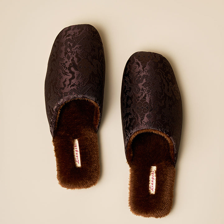 Ethnic Embroidered Warm Shoes for Women - Stylish & Comfortable, Sizes 36-45