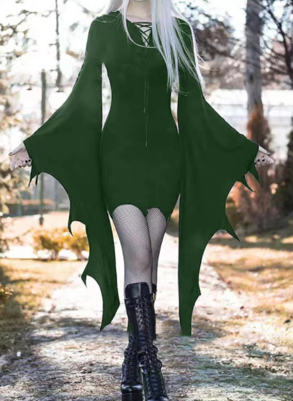 Cosplay Medieval Forest Elven Elf Pixie Costume For Women - JOcaste