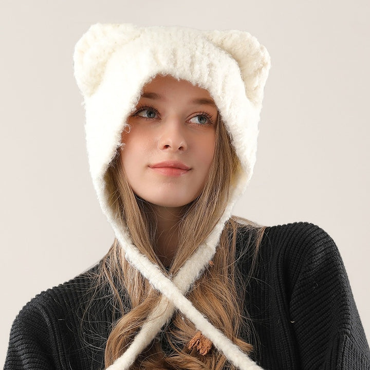 Elegant Dome Crown Winter Hat – Free Size, Warm and Stylish