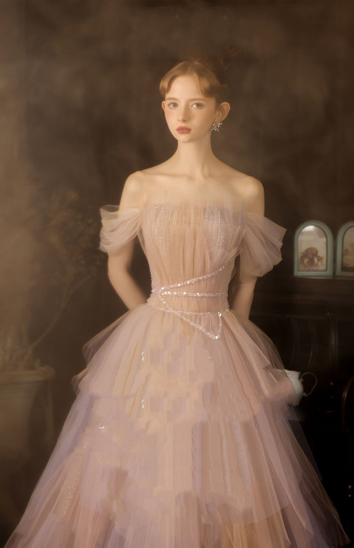 Evening Dress Salute Wine Dress Light Luxury Small - JOcaste