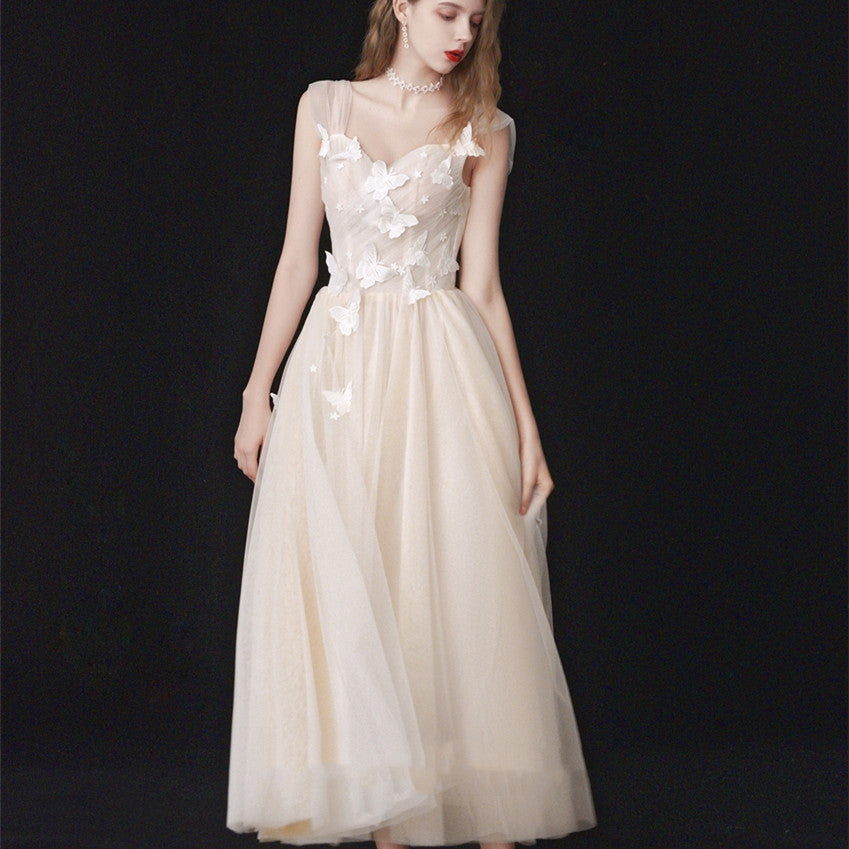 Bridesmaid Gauze Dress Toast Dinner Annual Meeting - JOcaste