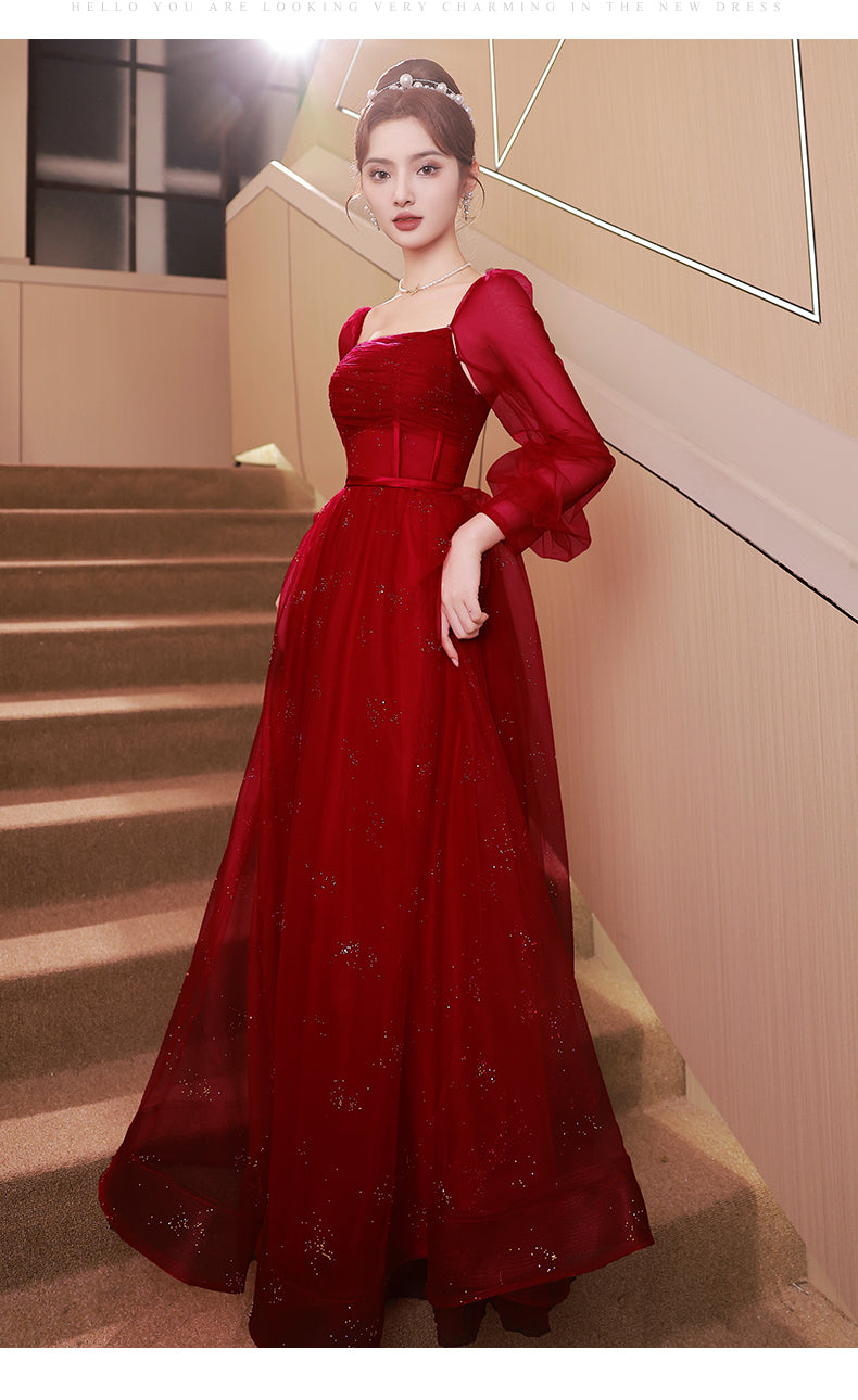 Red Evening Dress For Women - JOcaste