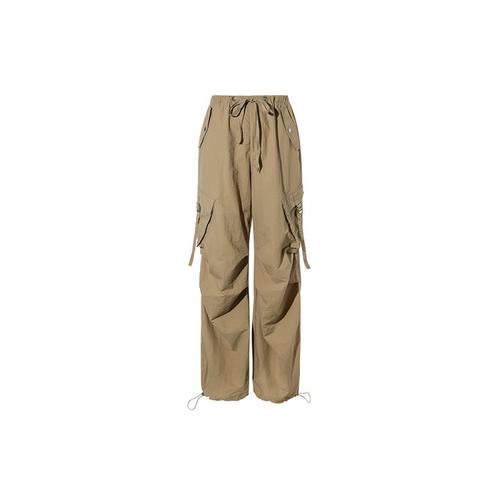 Straight Leg Wide Leg Slim Mid Waist Pleats - JOcaste